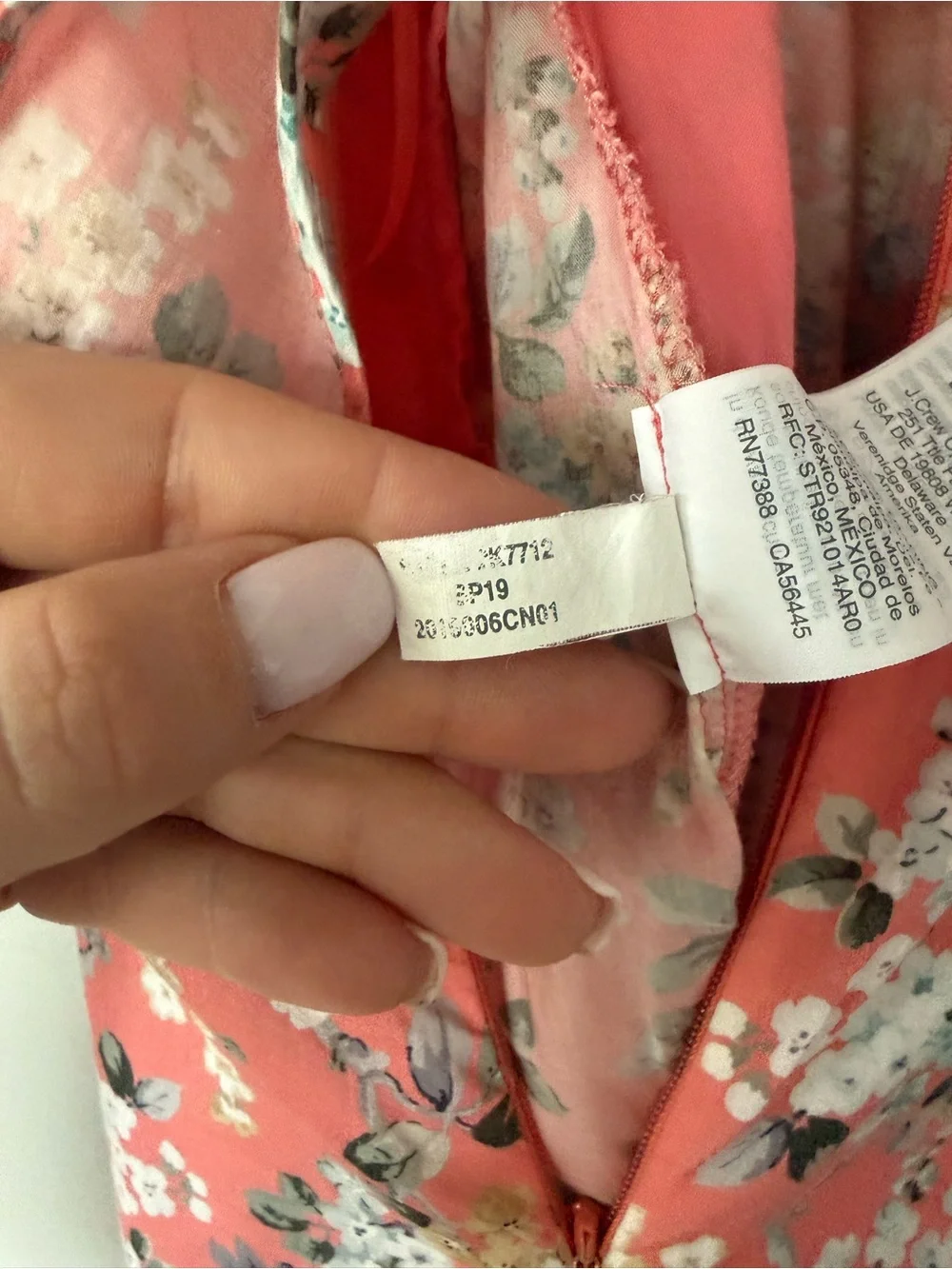 J. CREW Liberty Fabric Josephine Floral Jumpsuit Size 8